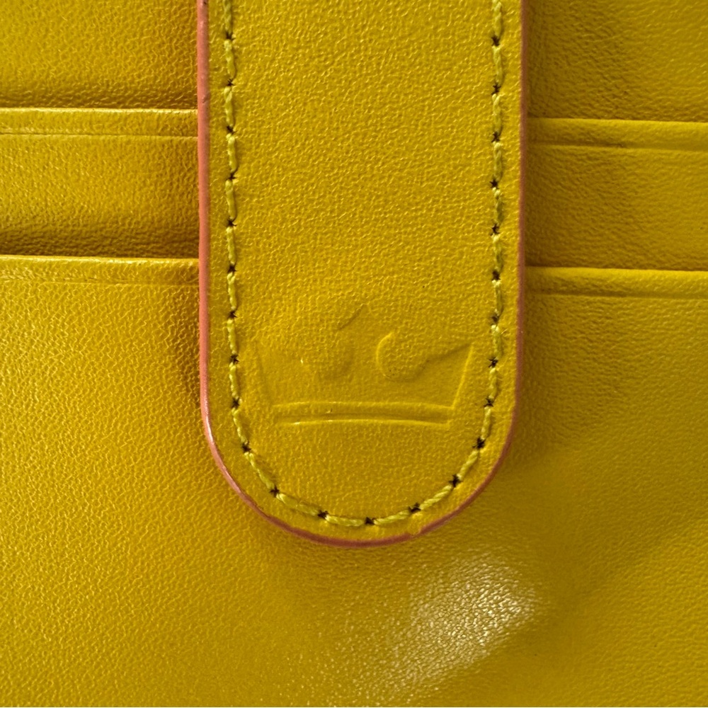 Baekgaard Card Case, Yellow - Picture 3 of 4